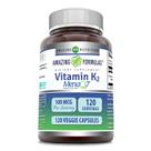Suplemento de fórmulas incríveis de vitamina K2 Menaq7 MK7 100mcg Suplemento de fórmulas incríveis de vitamina K2 Menaq7 MK7 100mcg