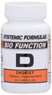 Suplemento de fórmulas sistêmicas Bio Function 17 D Digest 60 cápsulas Suplemento de fórmulas sistêmicas Bio Function 17 D Digest 60 cápsulas