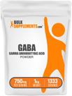 Suplemento de GABA BulkSupplements.com GABA 750 mg 1 kg