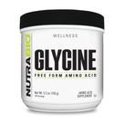 Suplemento de glicina NutraBio Glycine Powder 150g 150 porções
