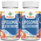 Suplemento de glutationa lipossomal Prunucis 2400 mg com vitamina C