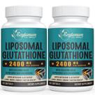 Suplemento de glutationa lipossomal Zeylamum 2400 mg 120 cápsulas gelatinosas Suplemento de glutationa lipossomal Zeylamum 2400 mg 120 cápsulas gelatinosas