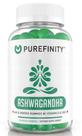 Suplemento de gomas de Ashwagandha PUREFINITY com vitamina D e zinco