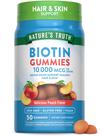 Suplemento de gomas de biotina Nature's Truth 10000mcg (50 unidades)