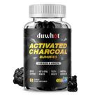 Suplemento de gomas de carvão ativado duwhot 500mg para crianças