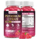 Suplemento de gomas de citrato de potássio com alto teor de potássio 1000 mg