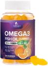Suplemento de gomas de óleo de peixe com ômega 3 da Nature's Nutrition Suplemento de gomas de óleo de peixe com ômega 3 da Nature's Nutrition