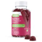 Suplemento de gomas de raiz de beterraba Viteey com magnésio e vitamina C Suplemento de gomas de raiz de beterraba Viteey com magnésio e vitamina C