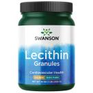 Suplemento de grânulos de lecitina Swanson não transgênicos 454 g