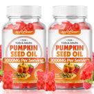 Suplemento de Gummies de Óleo de Semente de Abóbora 3000mg 120un Suplemento de Gummies de Óleo de Semente de Abóbora 3000mg 120un