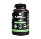 Suplemento de ingredientes puros e originais Damiana Leaf 365 cápsulas