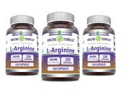 Suplemento de L-Arginina Amazing Nutrition 500 mg 250 cápsulas