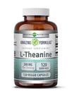 Suplemento de L-teanina Amazing Nutrition 200 mg 120 cápsulas vegetais