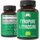 Suplemento de L-tirosina TyroPure da Peak Performance 500 mg