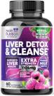 Suplemento de limpeza do fígado Health Nutrition Naturals 60 cápsulas
