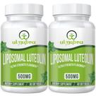 Suplemento de luteolina Ulmubra Lipossomal 500mg 120 cápsulas