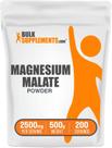 Suplemento de magnésio BulkSupplements.com Malato de magnésio Suplemento de magnésio BulkSupplements.com Malato de magnésio