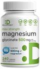 Suplemento de magnésio Deal Supplement Max Strength 500mg