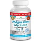 Suplemento de Magnésio Glicinato Nature's Branch - 400mg (200 Comprimidos)