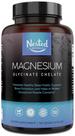 Suplemento de magnésio Nested Naturals Glicinato de magnésio 200 mg