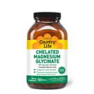 Suplemento de Magnésio Quelato Glicinato Country Life - 400mg