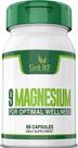 Suplemento de magnésio Simlike 9 Forms 330 mg 60 cápsulas