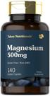 Suplemento de magnésio Tahoe Nutritionals 500 mg 140 cápsulas Suplemento de magnésio Tahoe Nutritionals 500 mg 140 cápsulas
