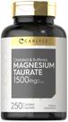 Suplemento de Magnésio Taurato Carlyle - 1500mg - 250 Comprimidos