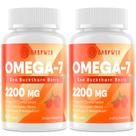 Suplemento de óleo de espinheiro marítimo Sakpwer Omega-7 com pacote de ômega-3 Suplemento de óleo de espinheiro marítimo Sakpwer Omega-7 com pacote de ômega-3