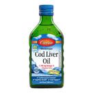 Suplemento de óleo de fígado de bacalhau Carlson Omega-3s EPA e DHA 250ml