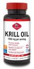 Suplemento de óleo de krill antártico Olympian Labs 1000 mg 60 cápsulas gelatinosas