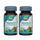 Suplemento de óleo de orégano Nature's Way, 60 cápsulas veganas, pacote com 2 Suplemento de óleo de orégano Nature's Way, 60 cápsulas veganas, pacote com 2