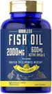 Suplemento de óleo de peixe Carlyle 2000 mg 600 mg de ômega 3
