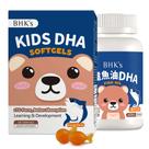 Suplemento de óleo de peixe mastigável BHK's Kids Omega 3 60 cápsulas