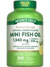 Suplemento de Óleo de Peixe Nature's Truth - 1340mg de Ômega-3 - 200 Cápsulas