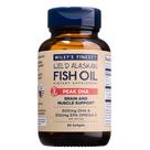 Suplemento de Óleo de Peixe Wild Alaskan Wiley's Finest - Peak DHA - 60 Cápsulas