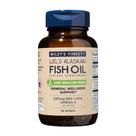 Suplemento de Óleo de Peixe Wiley's Finest Wild Alaskan - 60 Cápsulas