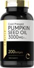 Suplemento de Óleo de Semente de Abóbora Carlyle - 3000mg - 200 Cápsulas Suplemento de Óleo de Semente de Abóbora Carlyle - 3000mg - 200 Cápsulas