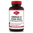 Suplemento de óleos de peixe ômega-3 da Olympian Labs 2000 mg 120 ct