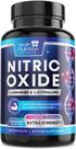 Suplemento de óxido nítrico Health Nutrition Naturals 240 cápsulas