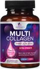 Suplemento de peptídeos de colágeno Nature's Nutrition 60 cápsulas