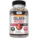 Suplemento de peptídeos multicolágenos Kaya Naturals 180 cápsulas