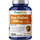 Suplemento de Pólen de Abelha NusaPure 1500mg - 200 Cápsulas Vegetais Suplemento de Pólen de Abelha NusaPure 1500mg - 200 Cápsulas Vegetais