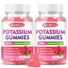Suplemento de potássio Gummies MEENCD 1000 mg 120 unidades x2 Suplemento de potássio Gummies MEENCD 1000 mg 120 unidades x2