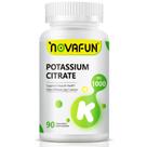 Suplemento de potássio Novafun Citrato de potássio 1000mg 90 cápsulas Suplemento de potássio Novafun Citrato de potássio 1000mg 90 cápsulas