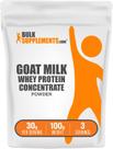 Suplemento de Proteína BulkSupplements Proteína de Suero de Leche de Cabra 100g Sin Sabor