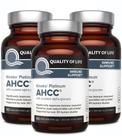 Suplemento de qualidade de vida AHCC Kinoko Platinum 750 mg 60 ct