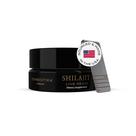 Suplemento de resina Shilajit pura CYMBIOTIKA com frasco dourado de 15g