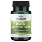 Suplemento de semente de gergelim preto Swanson Full Spectrum 500mg