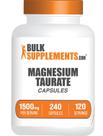 Suplemento de taurato de magnésio (suplementos a granel) 1500 mg 240 cápsulas